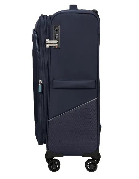 American Tourister SummerRide medium expandable trolley, blue