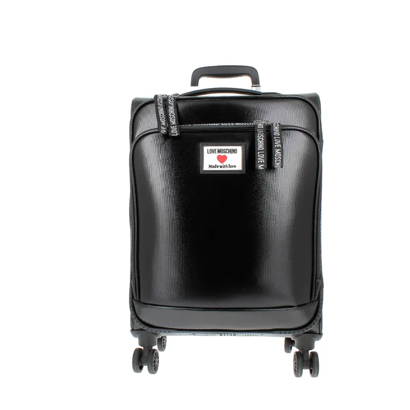 Trolley cabina Love Moschino, nero