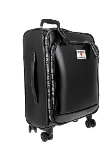 Love Moschino Kabinentrolley, schwarz