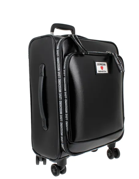 Trolley cabina Love Moschino, nero