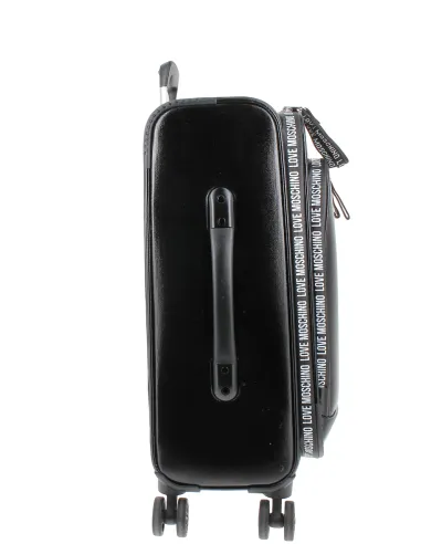 Love Moschino carry-on trolley, black