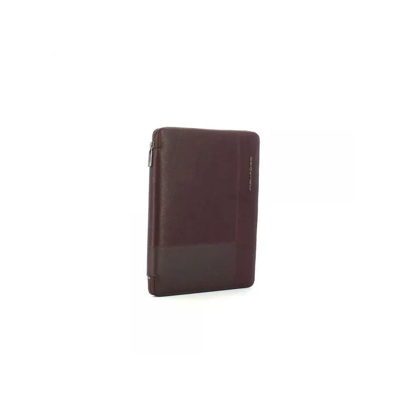 Portablocco in pelle con tasca per iPad®Pro 12,9 marrone 2