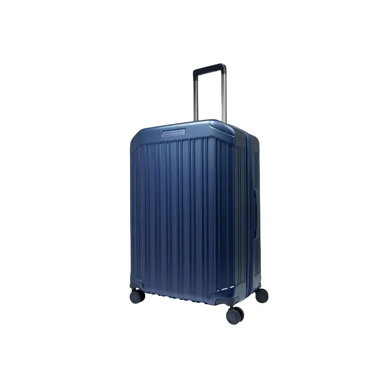Piquadro PQ-LightS3 medium expandable trolley, midnight blue 2