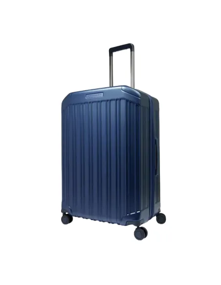 Piquadro PQ-LightS3 medium expandable trolley, midnight blue