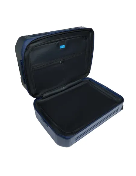 Piquadro PQ-LightS3 medium expandable trolley, midnight blue