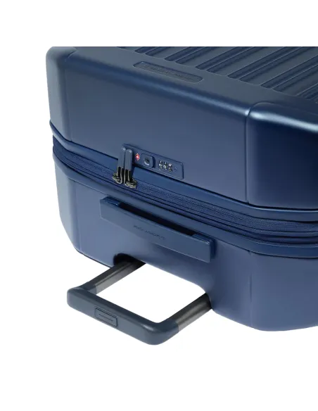 Piquadro PQ-LightS3 medium expandable trolley, midnight blue