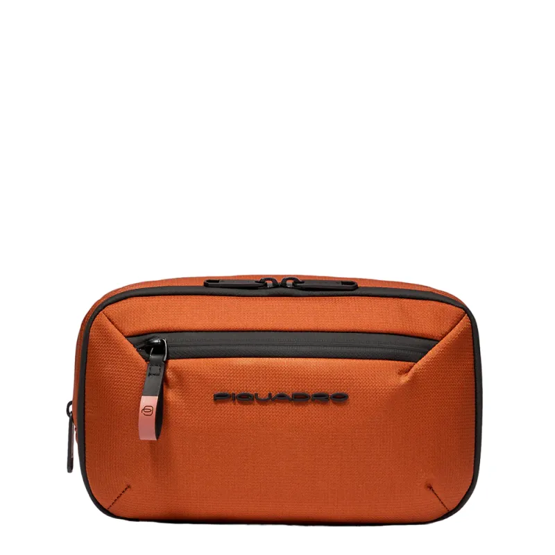 Necessaire da viaggio Piquadro Corner, arancio