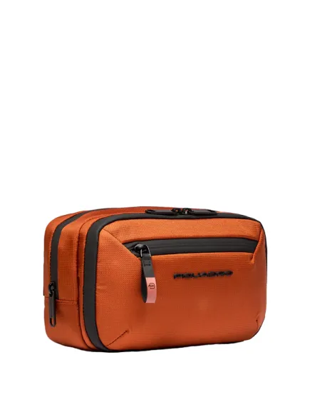 Necessaire da viaggio Piquadro Corner, arancio