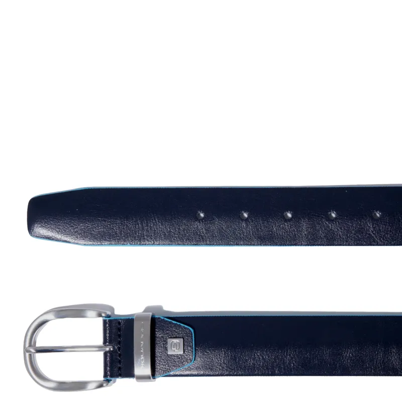 Cintura Piquadro in pelle Blue Square, blu 2