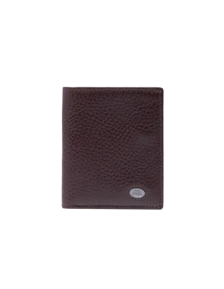 The Bridge Fabio small vertical men's wallet, dark brown