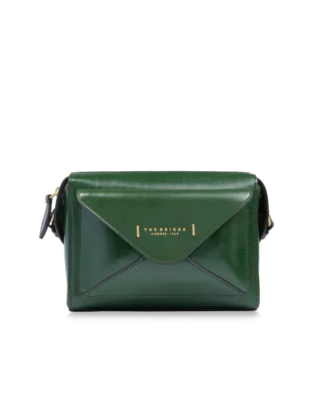 Borsa a tracolla The Bridge Frida, verde inglese