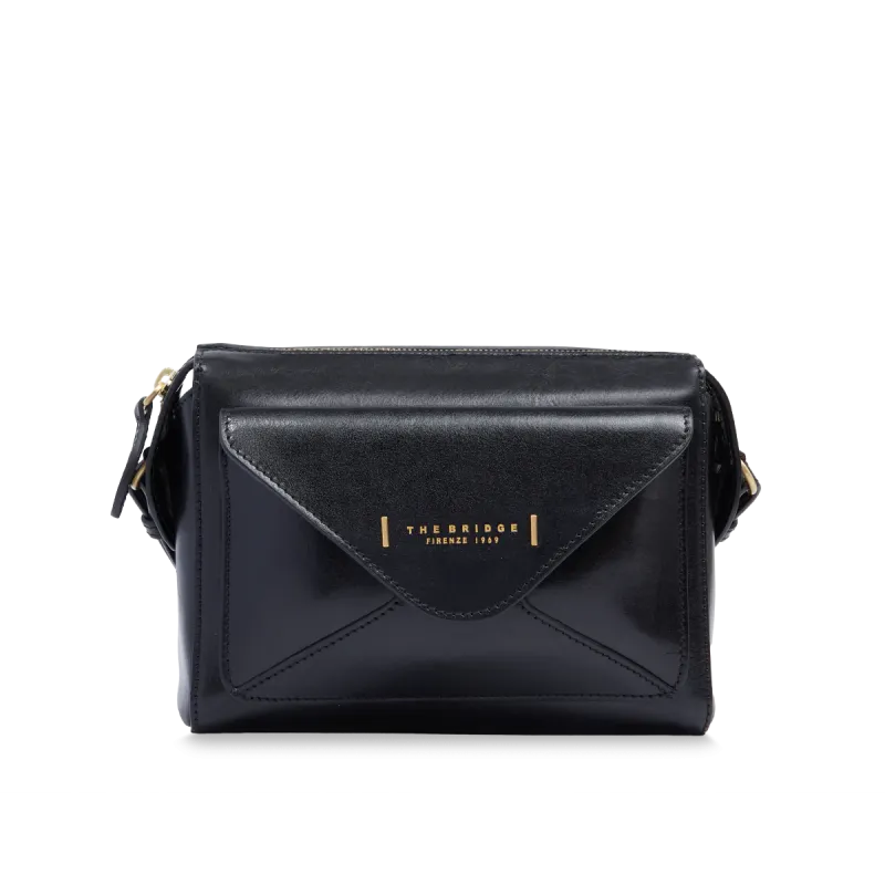 Damen Umhängetasche The Bridge Frida, schwarz