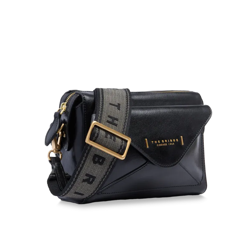The Bridge Frida women's cross-body bag, black 2