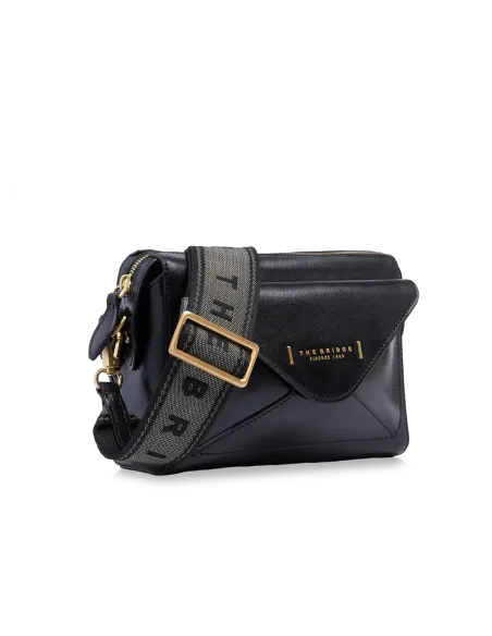 Borsa a tracolla The Bridge Frida, nera
