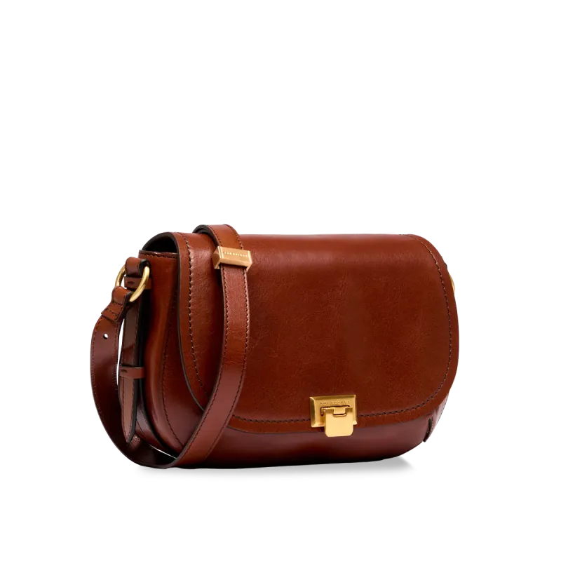 The Bridge Federica women's shoulder bag, brown 2