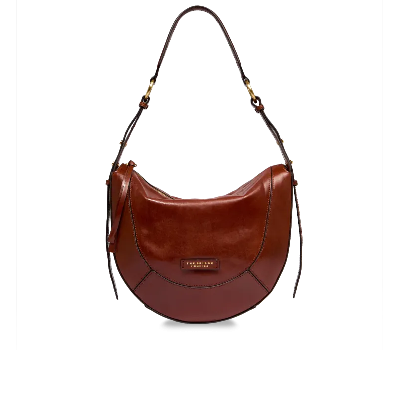 The Bridge Fedora women's shoulder bag, brown