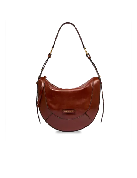 Damen- Schultertasche The Bridge Fedora, braun