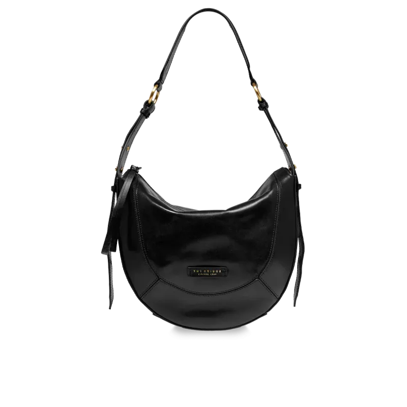 The Bridge Fedora women's shoulder bag, black