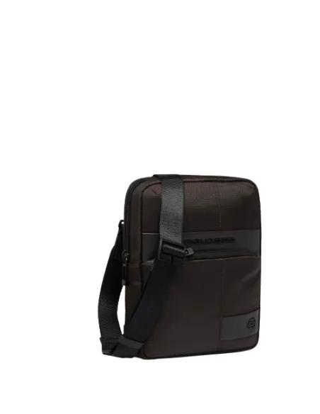 Borsello Piquadro Wollem porta iPad®mini, marrone scuro