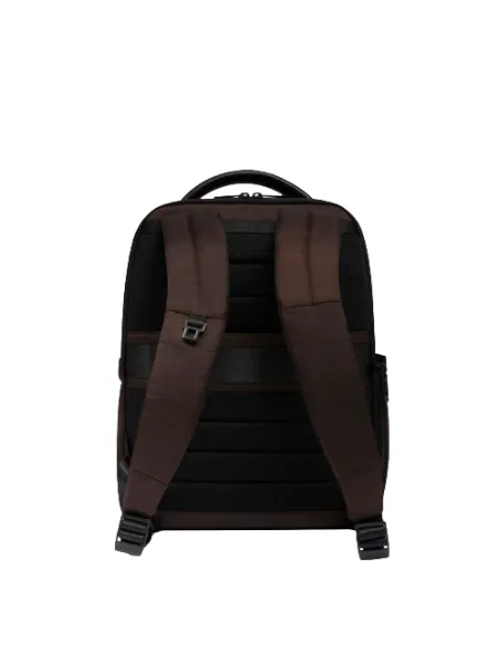 Piquadro Wollem Computer- und iPad®-Rucksack, Dunkelbraun