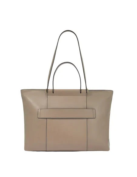 Shopping Piquadro Circle con porta pc, tortora