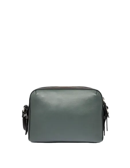 Borsa a tracolla Piquadro Circle, verde scuro