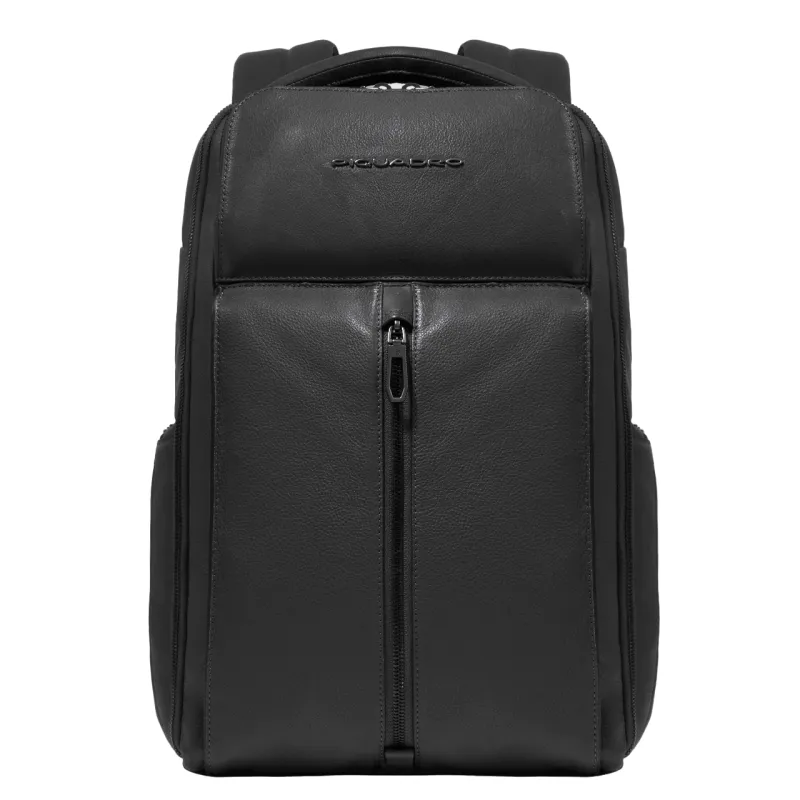 Piquadro Hedley Reise-Rucksack mit Laptop-Fach, schwarz