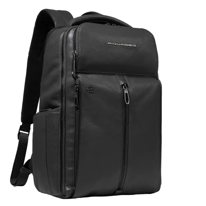 Piquadro Hedley Reise-Rucksack mit Laptop-Fach, schwarz 2