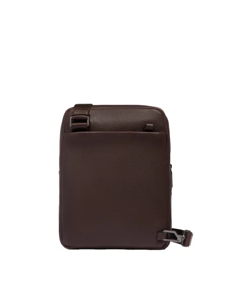 Borsello in pelle Piquadro Hedley, moro