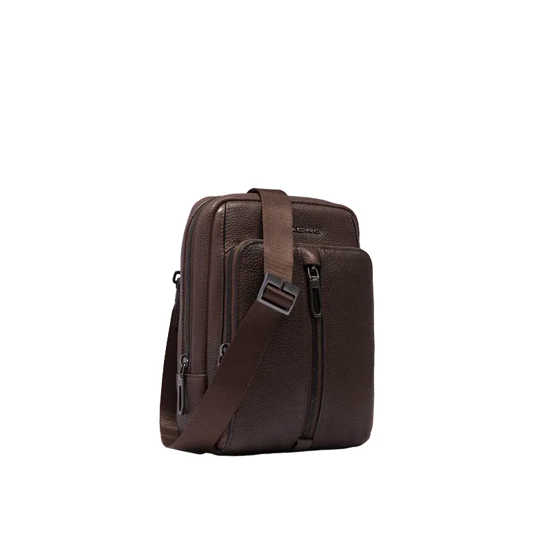 Piquadro Hedley small men's cross-body bag, dark brown 2
