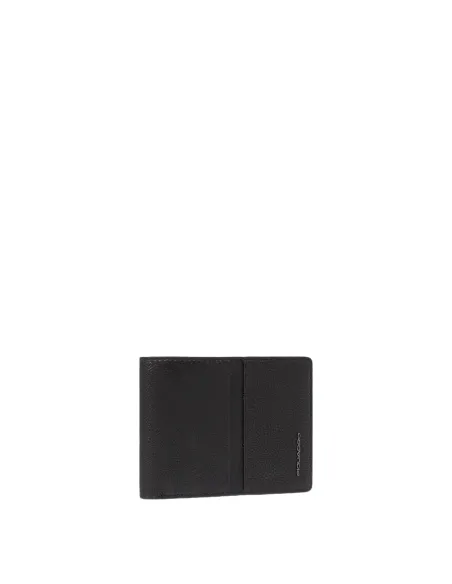 Piquadro Hedley men's wallet with coin pocket, black