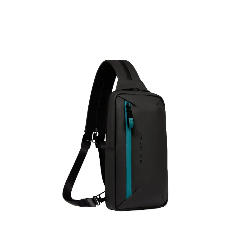Piquadro C2OW mono sling bag/backpack, black 2