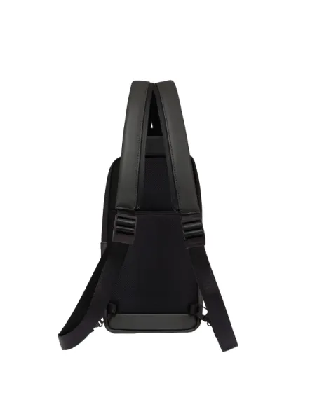 Piquadro C2OW mono sling bag/backpack, black