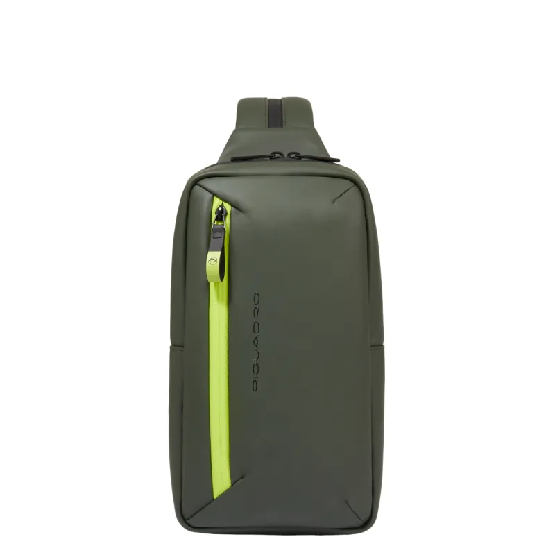 Piquadro C2OW Umhängetasche/Rucksack, grün