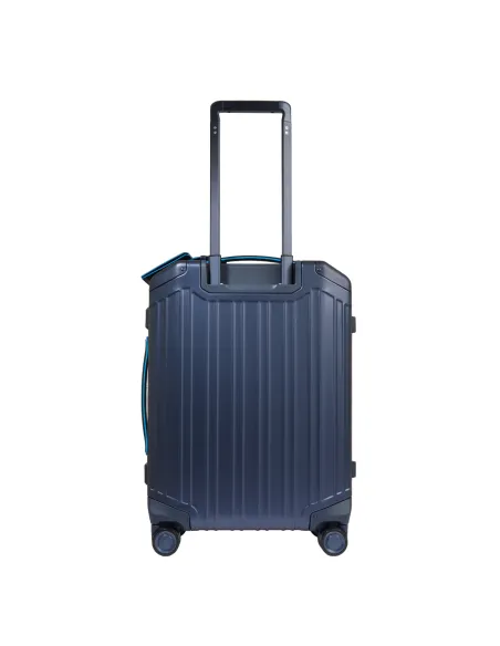 Piquadro B2 Aluminium Trolley 55 cm, blau
