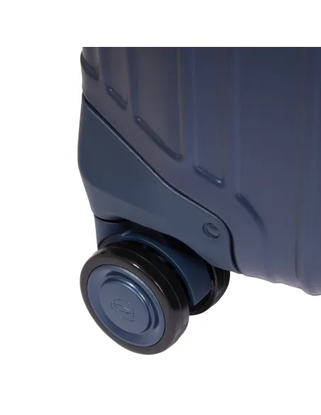 Piquadro B2 aluminium trolley 55 cm, blue