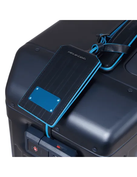 Piquadro B2 aluminium trolley 55 cm, blue