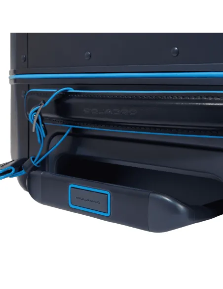 Piquadro B2 aluminium trolley 55 cm, blue