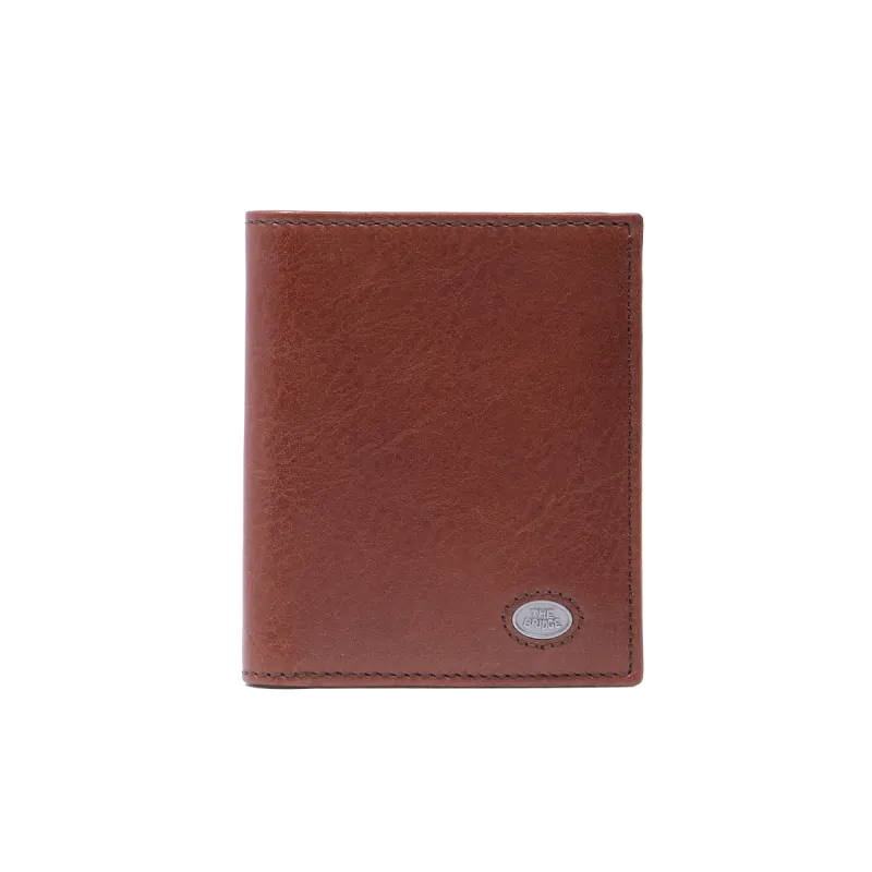 The Bridge Fabio small vertical men's wallet, brown 2
