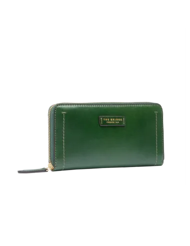 Portafogli donna con zip The Bridge...