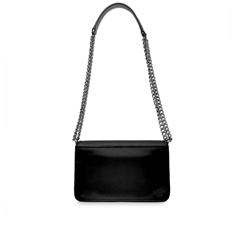 The Bridge Lucrezia women's bag with chain strap, black 2