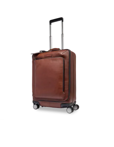 The Bridge Fabio leather carry-on...