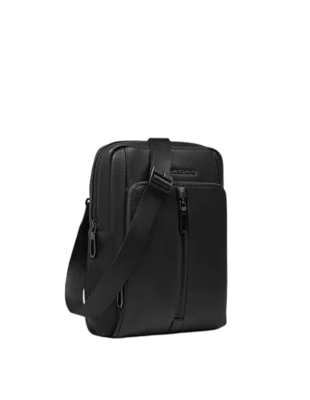 Borsello in pelle Piquadro Hedley, nero