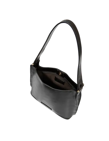 The Bridge Febe shopping bag with zip closure, English green