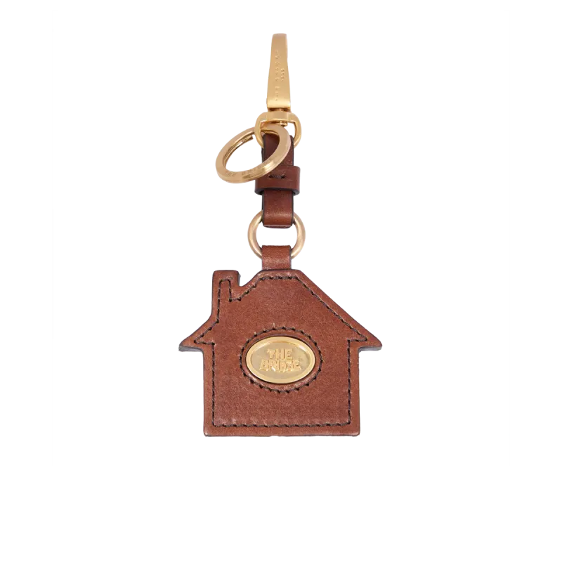 The Bridge House Keyring, brown