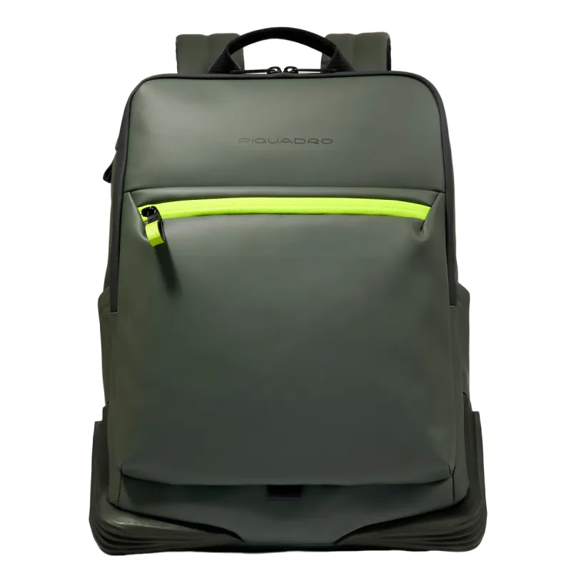 Piquadro C2OW 15,6"Computer-Rucksack, grün