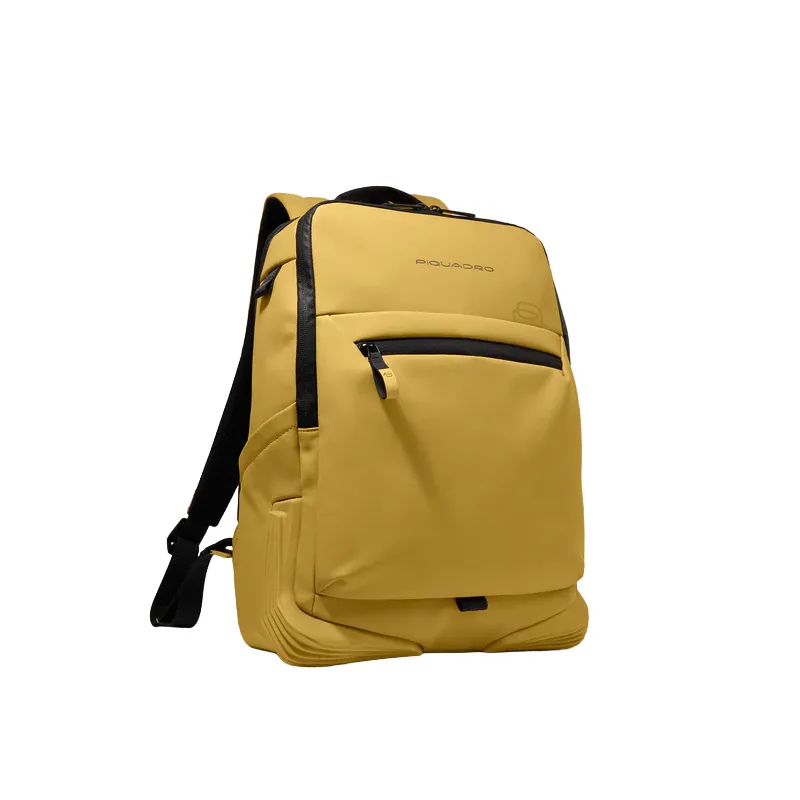Zaino porta PC da 14 impermeabile Piquadro C2OW, giallo 2