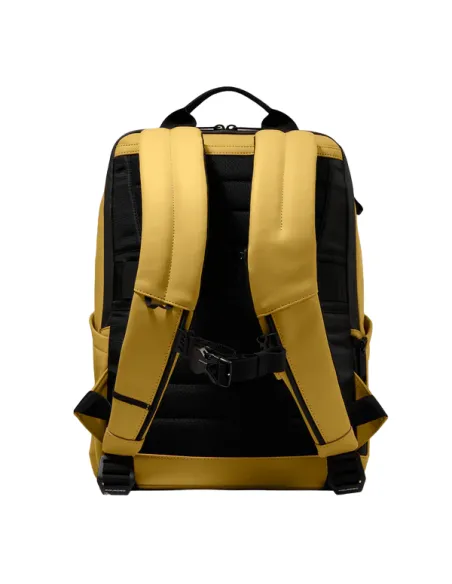 Piquadro C2OW Laptop-Rucksack aus wasserdichtem Stoff, gelb