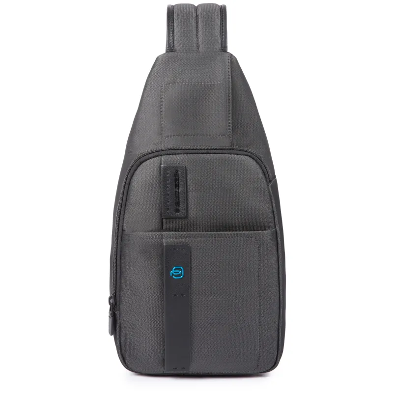 Piquadro P16 Mono sling bag, grey