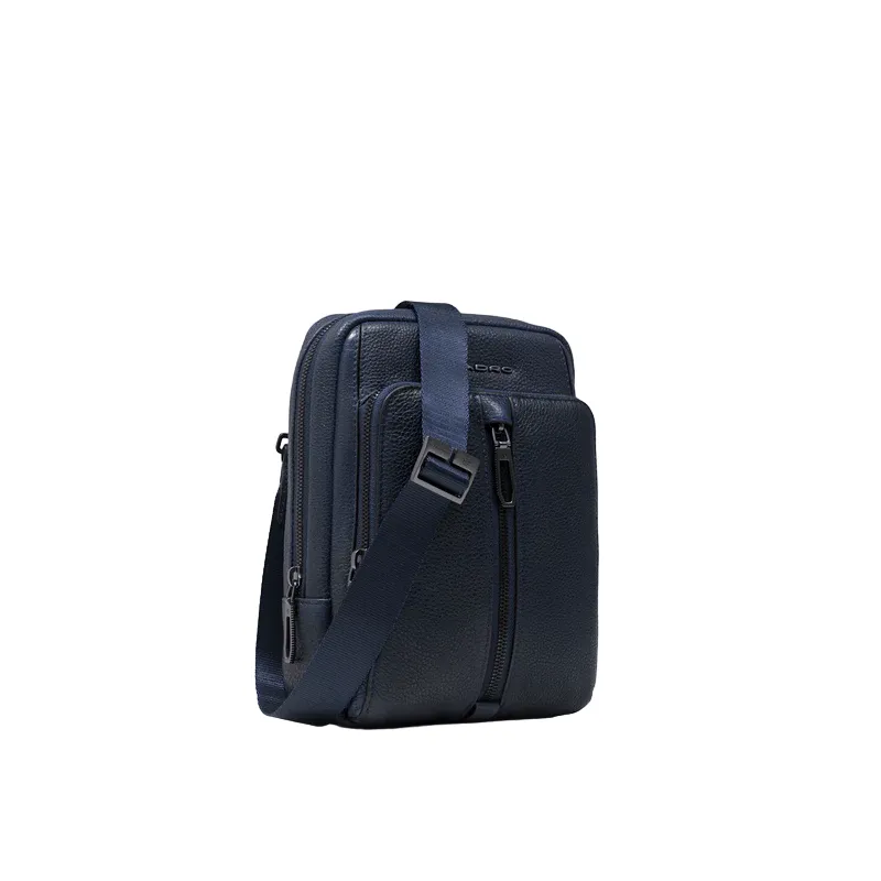 Piquadro Hedley small men's cross-body bag, blue 2